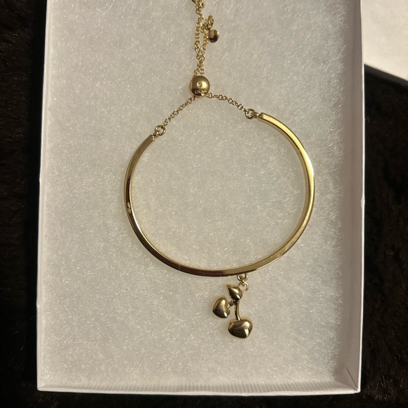 Coach Heart Cherry Slider Bracelet Retail Price $118.00 - Picture 4 of 4